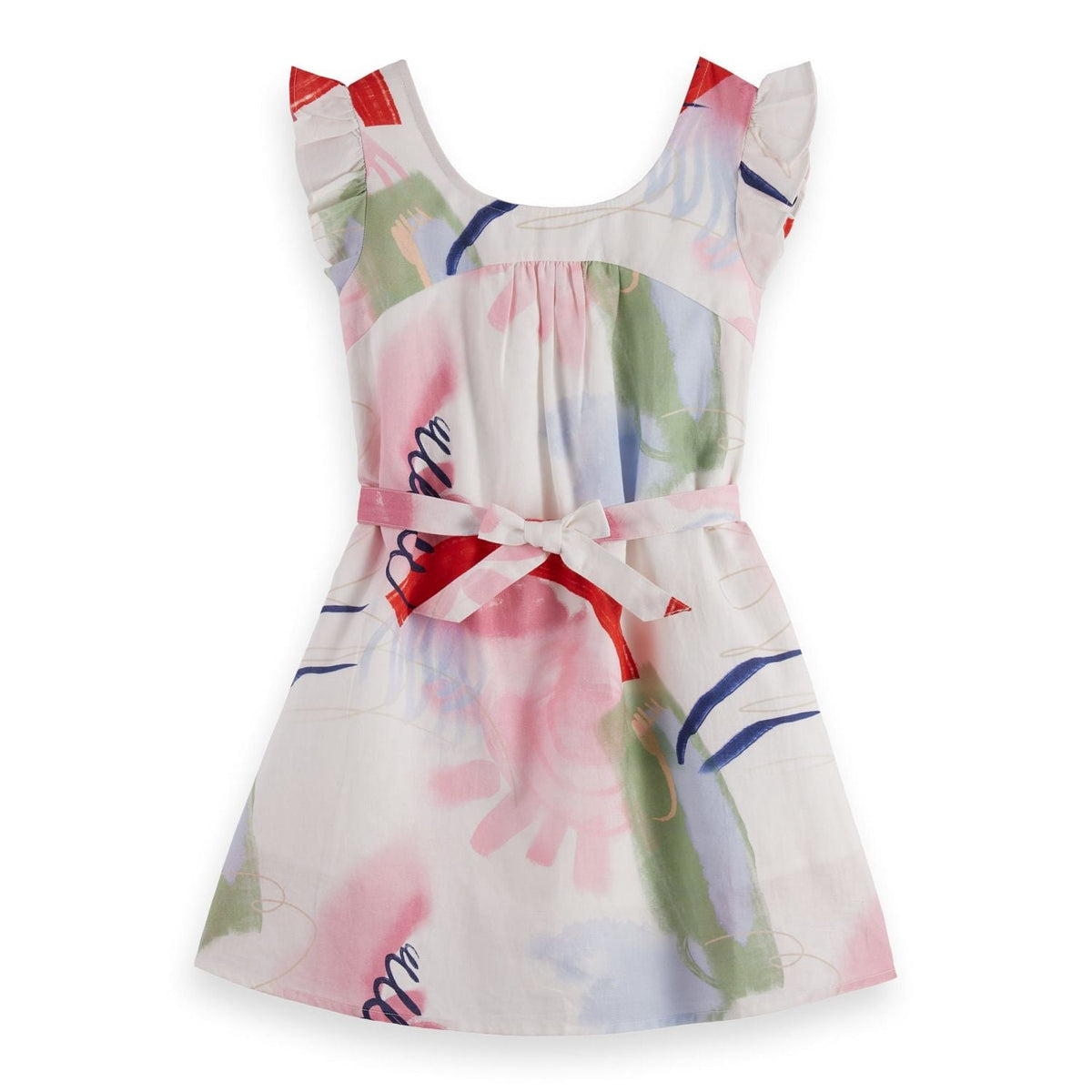 Kids - Printed Dress - Lucebert Print