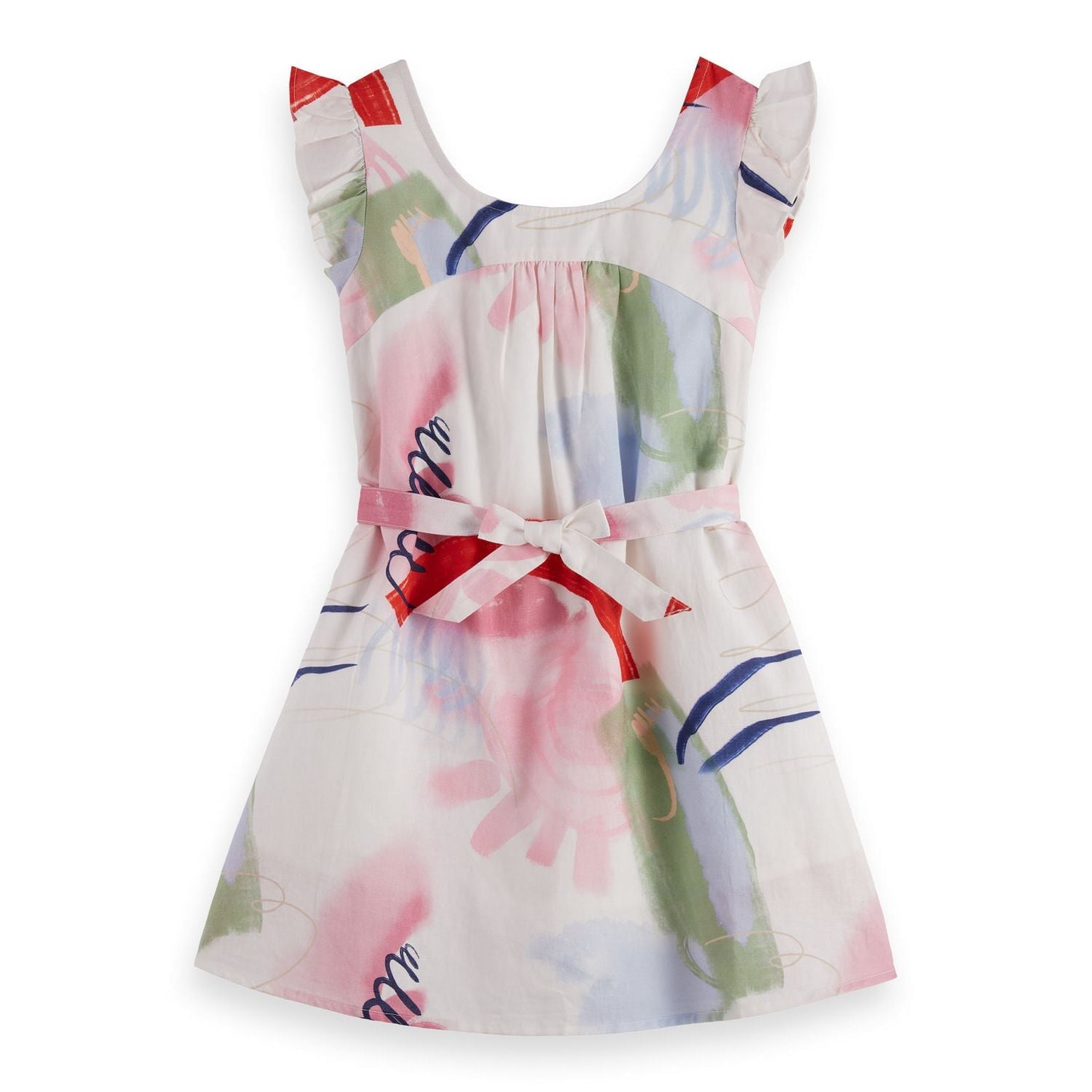 Kids - Printed Dress - Lucebert Print