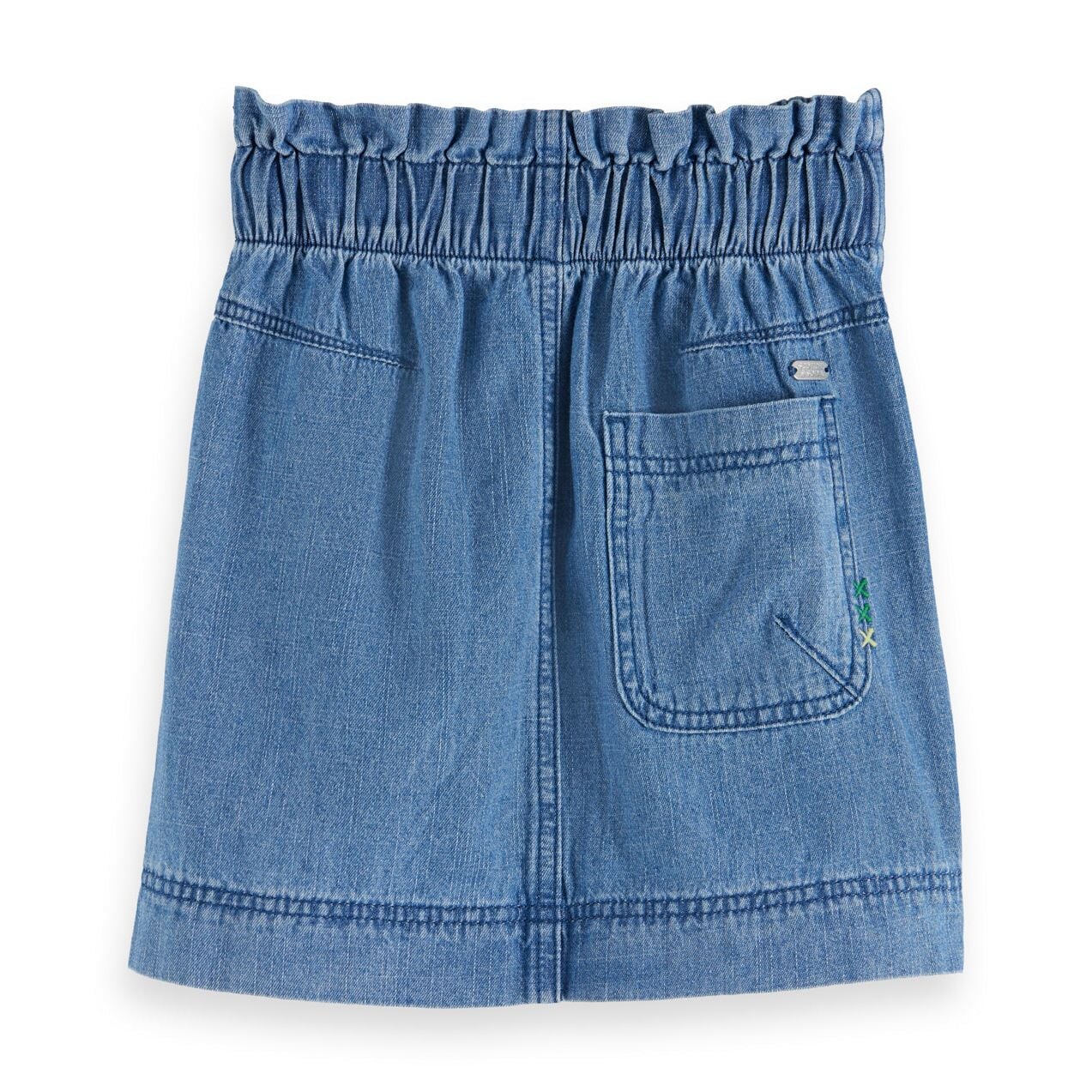 Kids - Denim Skirt - Washed Indigo