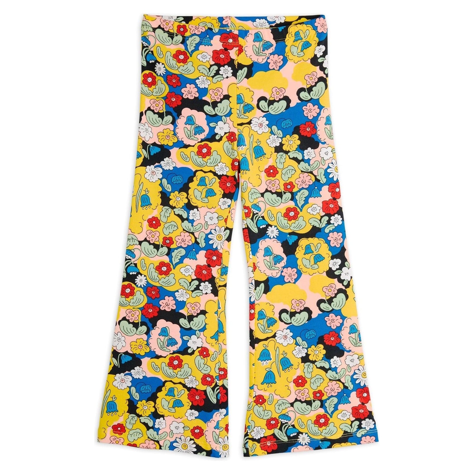 Flower Aop Flared Trousers