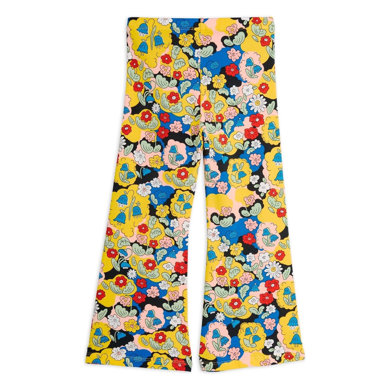 Flower Aop Flared Trousers