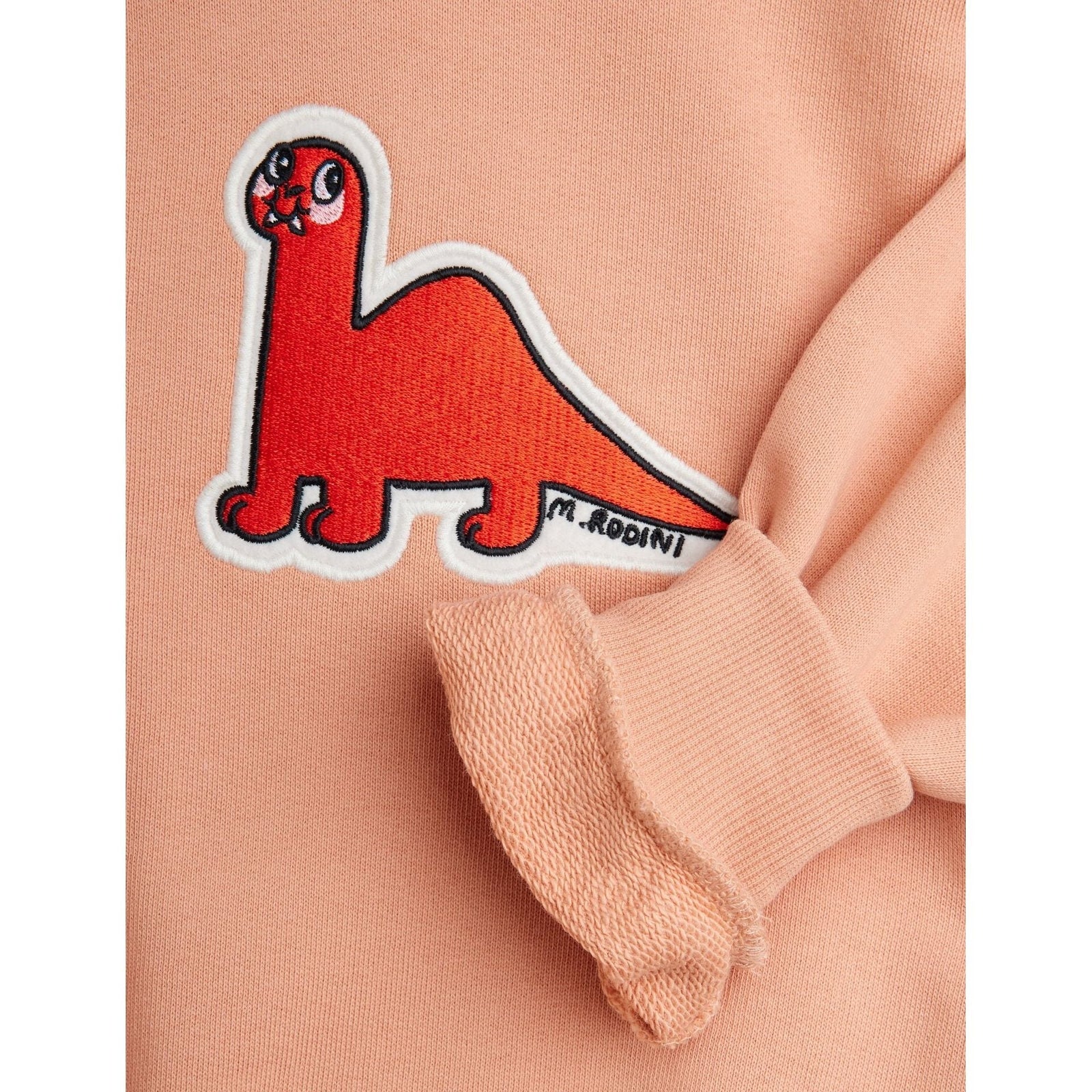 Dino Patch Sweater - Pink