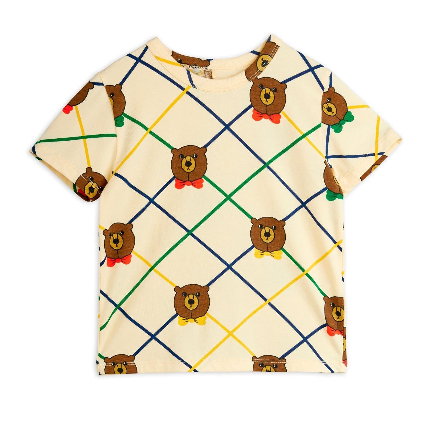 Bear Check Aop Ss Tee