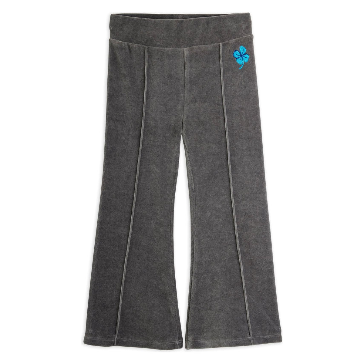 Clover Velour Flared Trousers