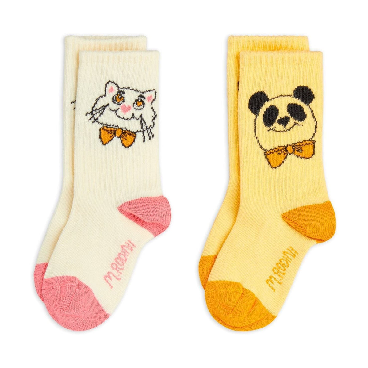 Cat &amp; Panda 2-Pack Socks
