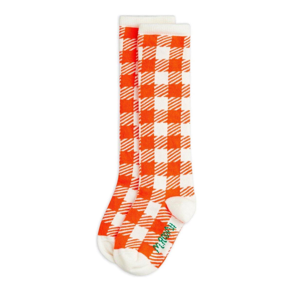 Gingham Knee-High Sock