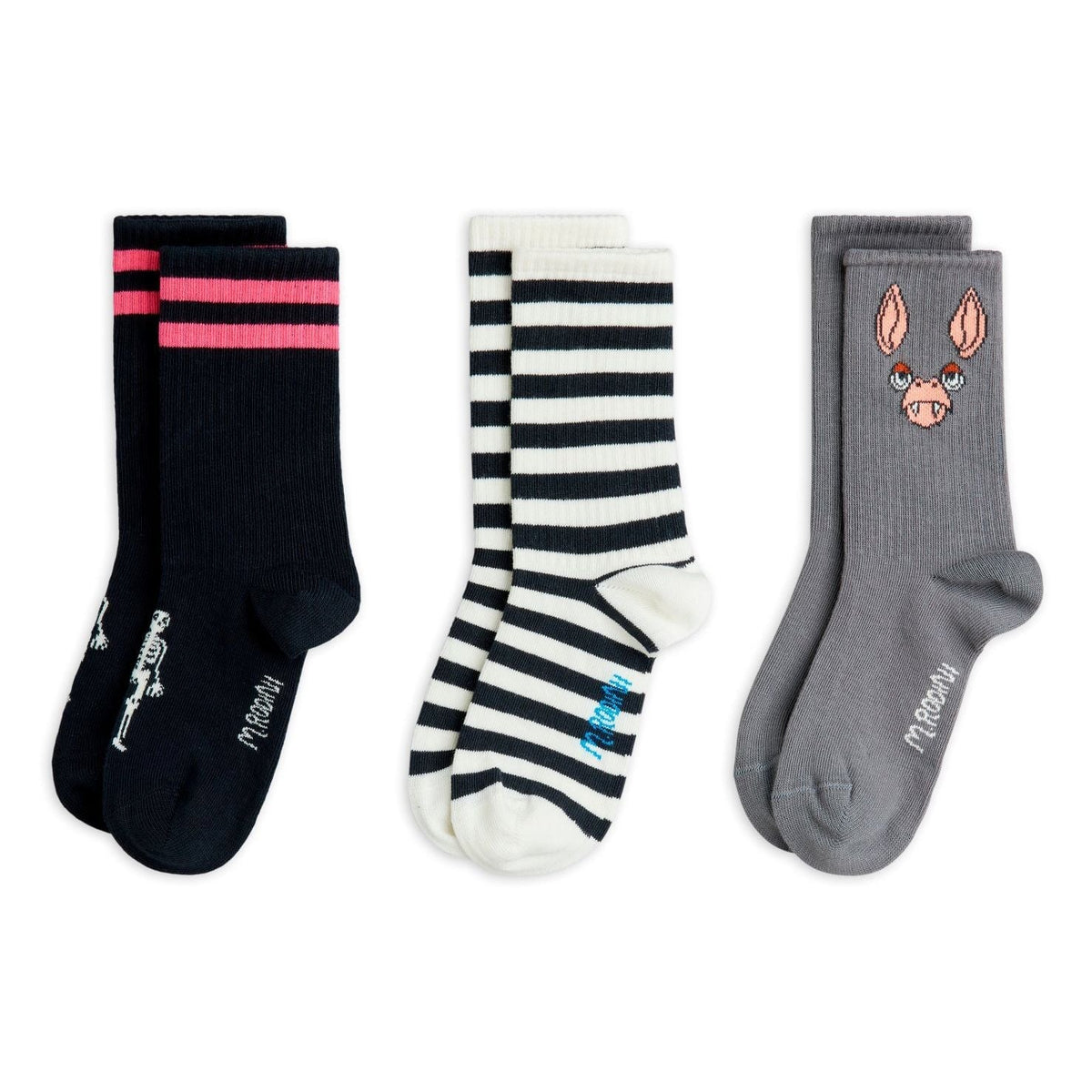 Bat 3-Pack Socks