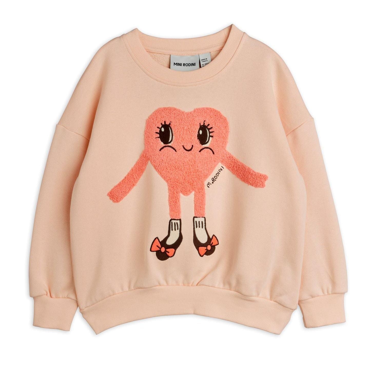 Heart In Shoes Chenille Sweatshirt