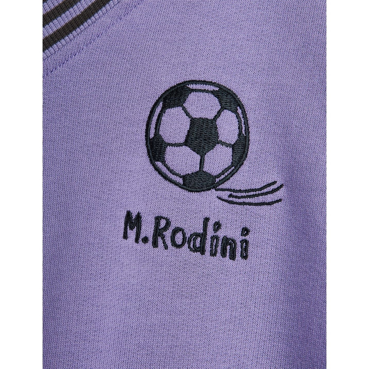 Football Emb Sweatshirt - Purple
