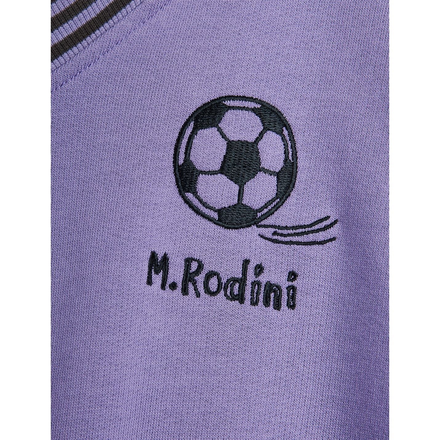 Football Emb Sweatshirt - Purple