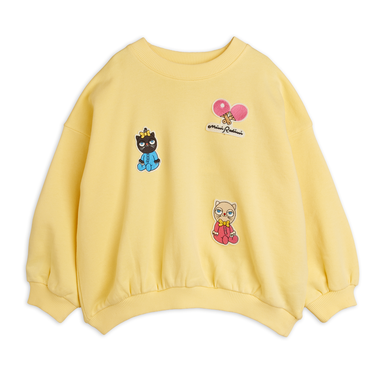 Minibabies Patches Sweatshirt - Yellow