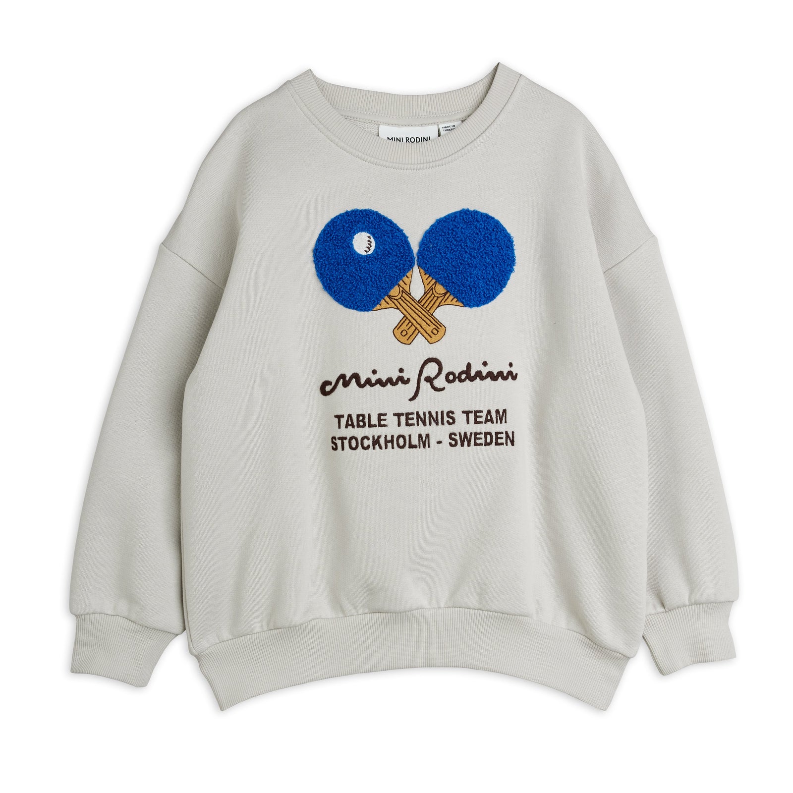 Table Tennis Chenille Sweatshirt - Grey