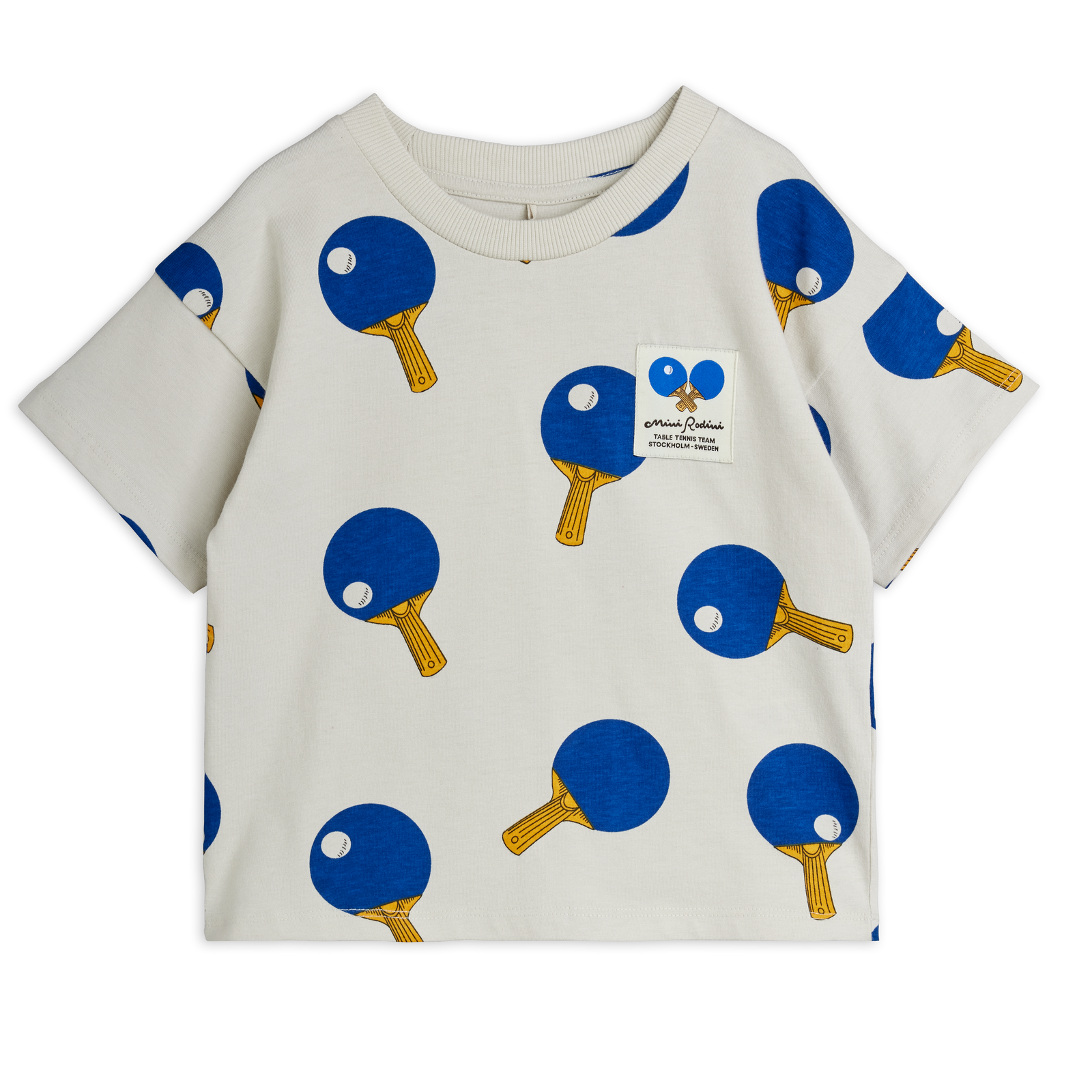 Table Tennis Aop Ss Tee - Grey
