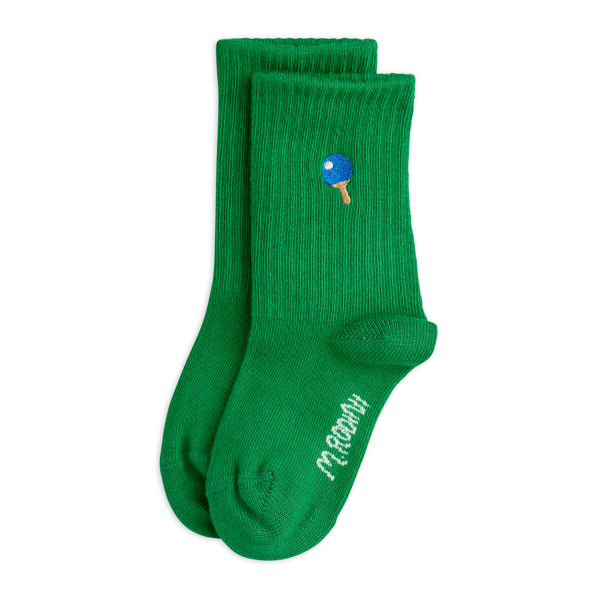 Racket Emb 1-Pack Socks - Green