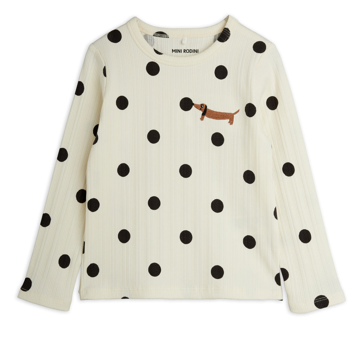 Dots Dog Long Sleeve Tee