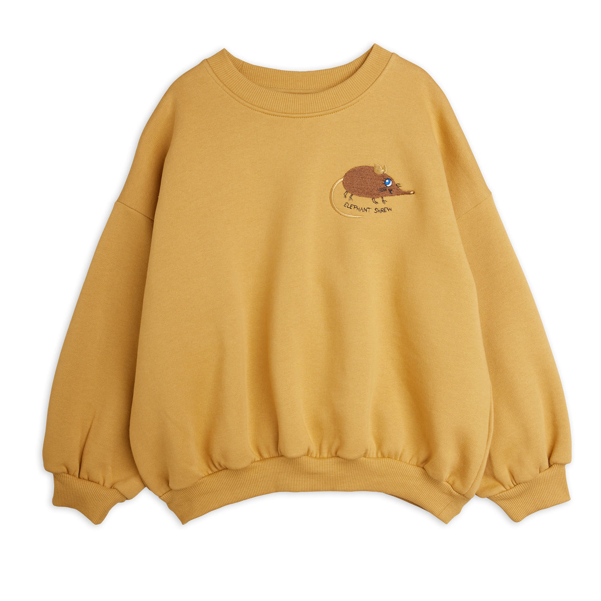 Elephant Shrew Embroidered Sweatshirt