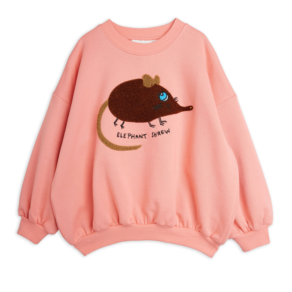Elephant Shrew Chenille Sweatshirt - Pink