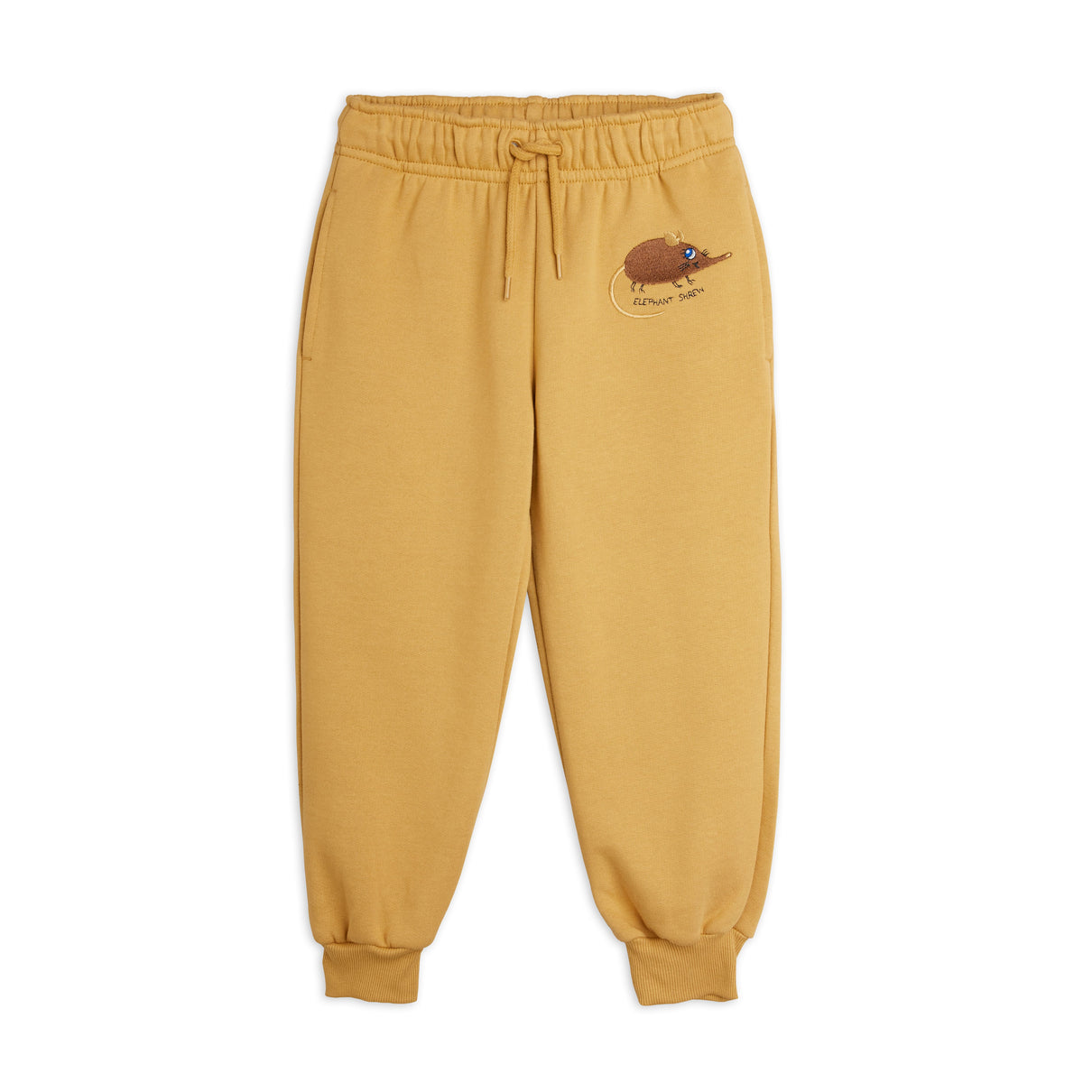 Elephant Shrew Embroidered Sweatpants