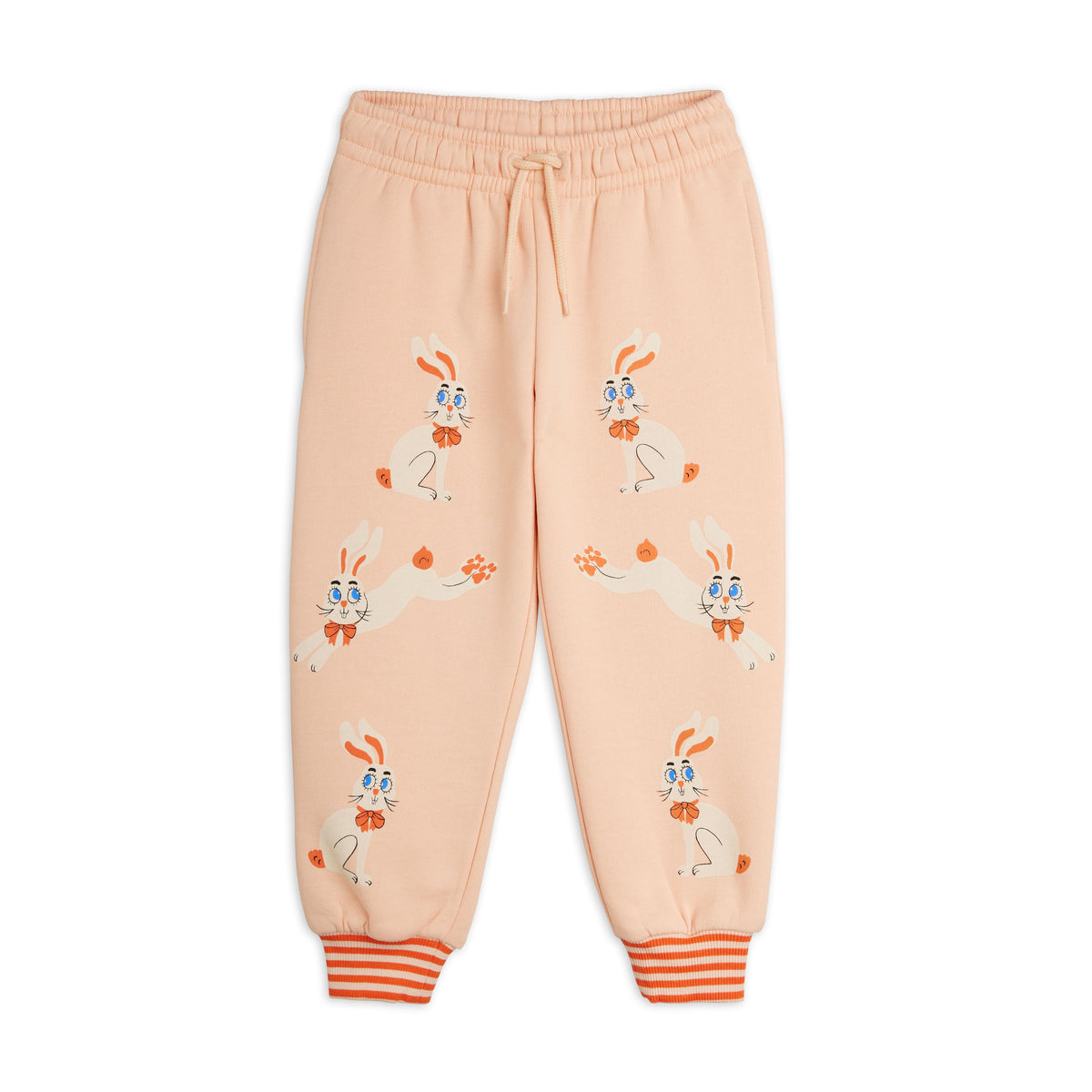 Rabbit Cuffed Sweatpants - Pink