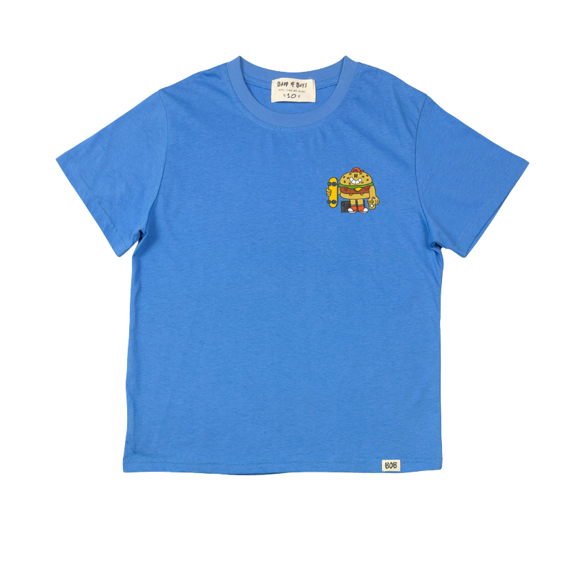 Blue Burger Tee