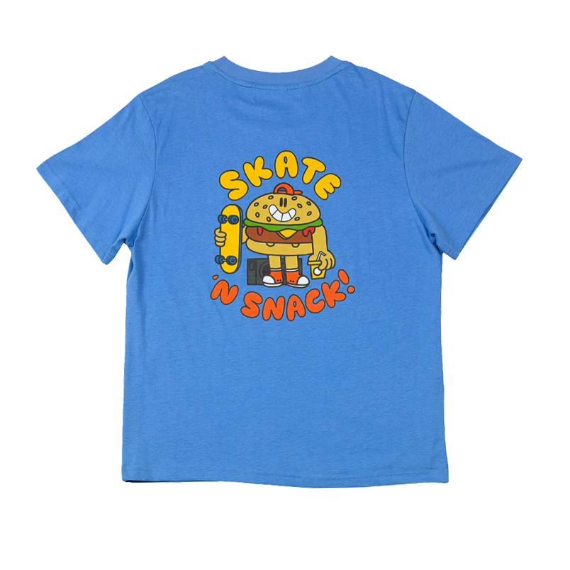 Blue Burger Tee