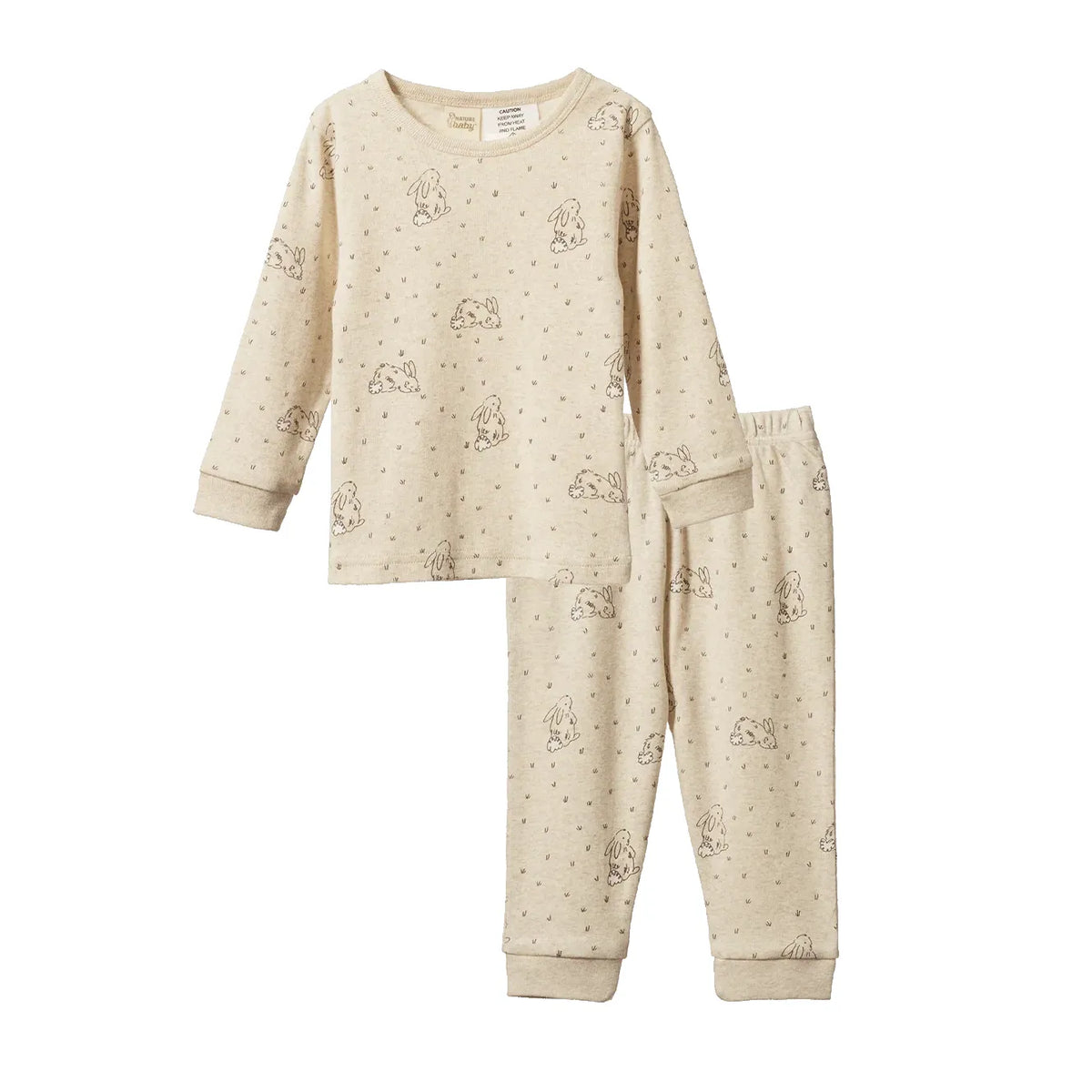 2Pc Long Sleeve Pyjamas - Bramble Burrow Sleep Print