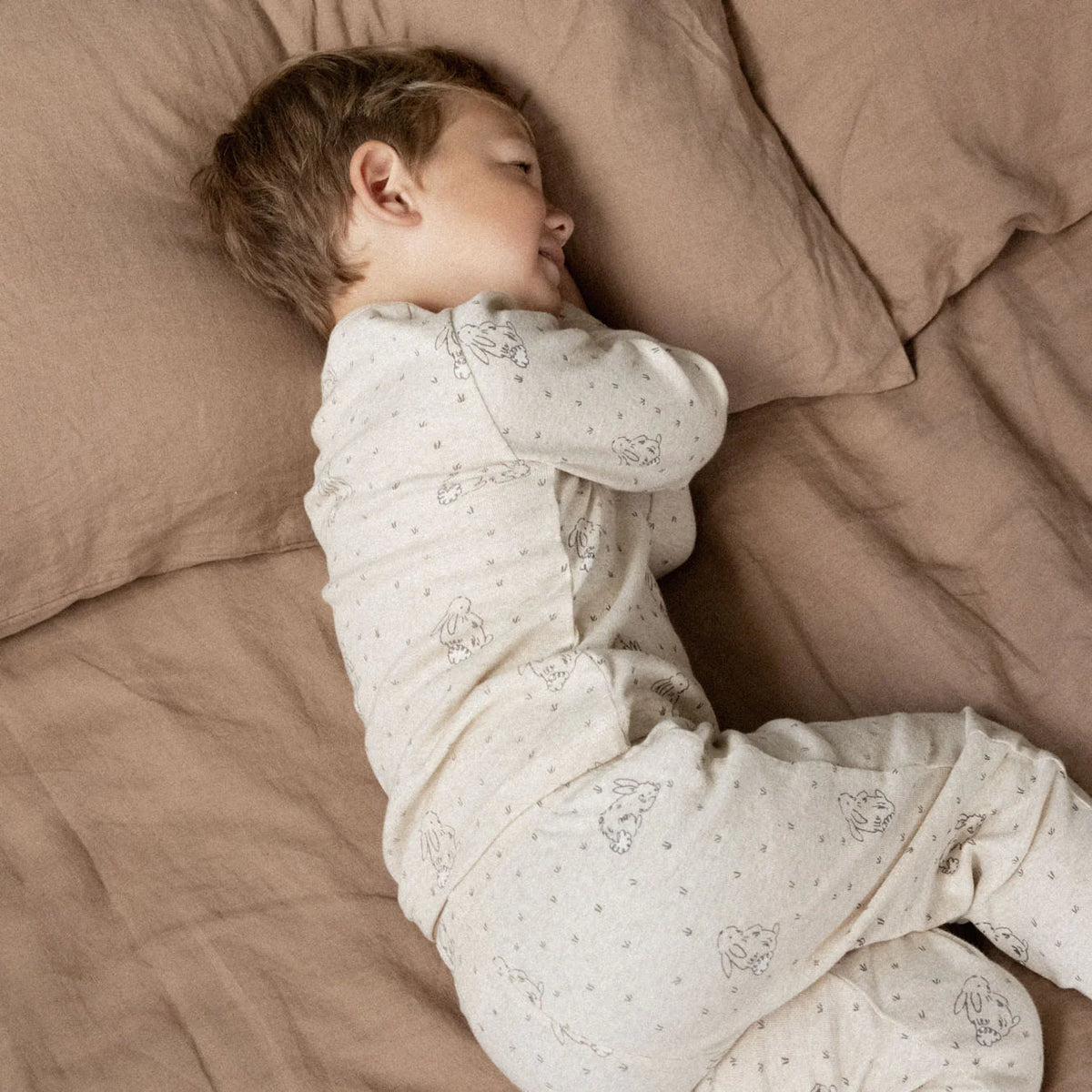2Pc Long Sleeve Pyjamas - Bramble Burrow Sleep Print