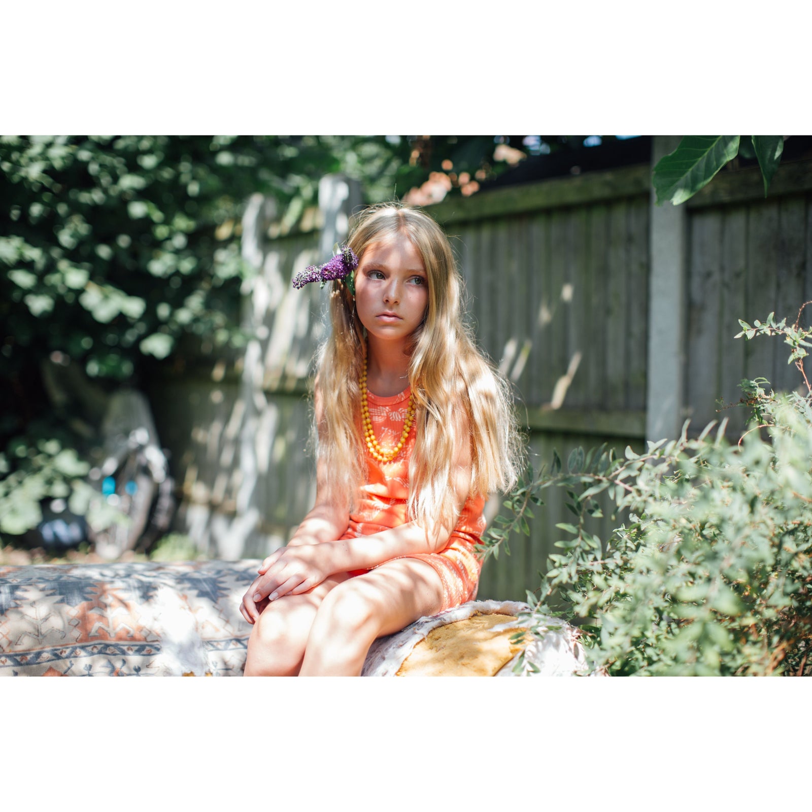 Ribbon Gift All Over Midi Dress