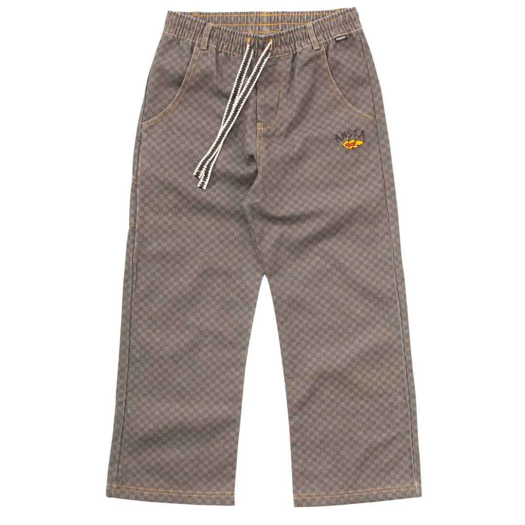 3rd Year Pant - Black Check