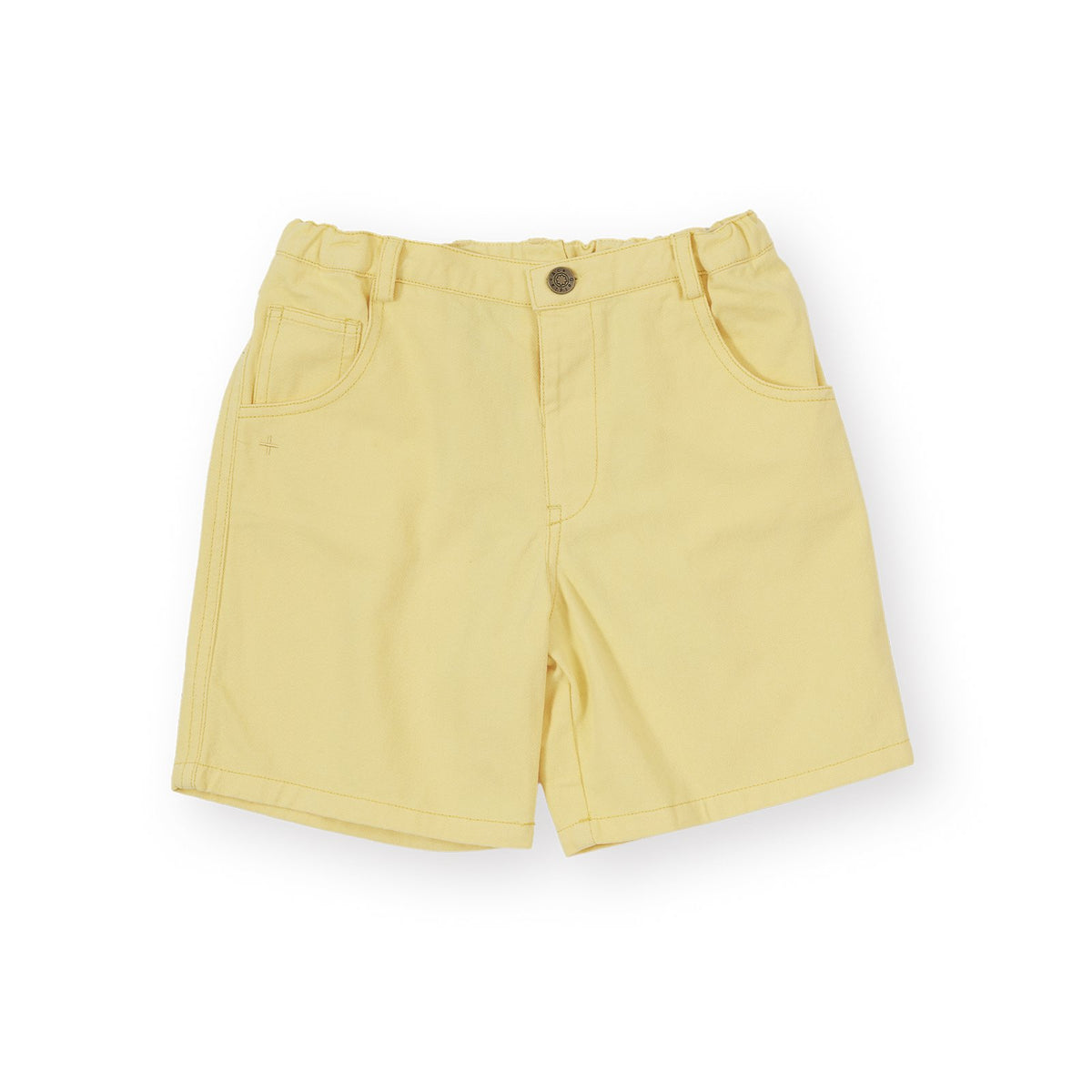 Wide Leg Strawberry Denim Shorts