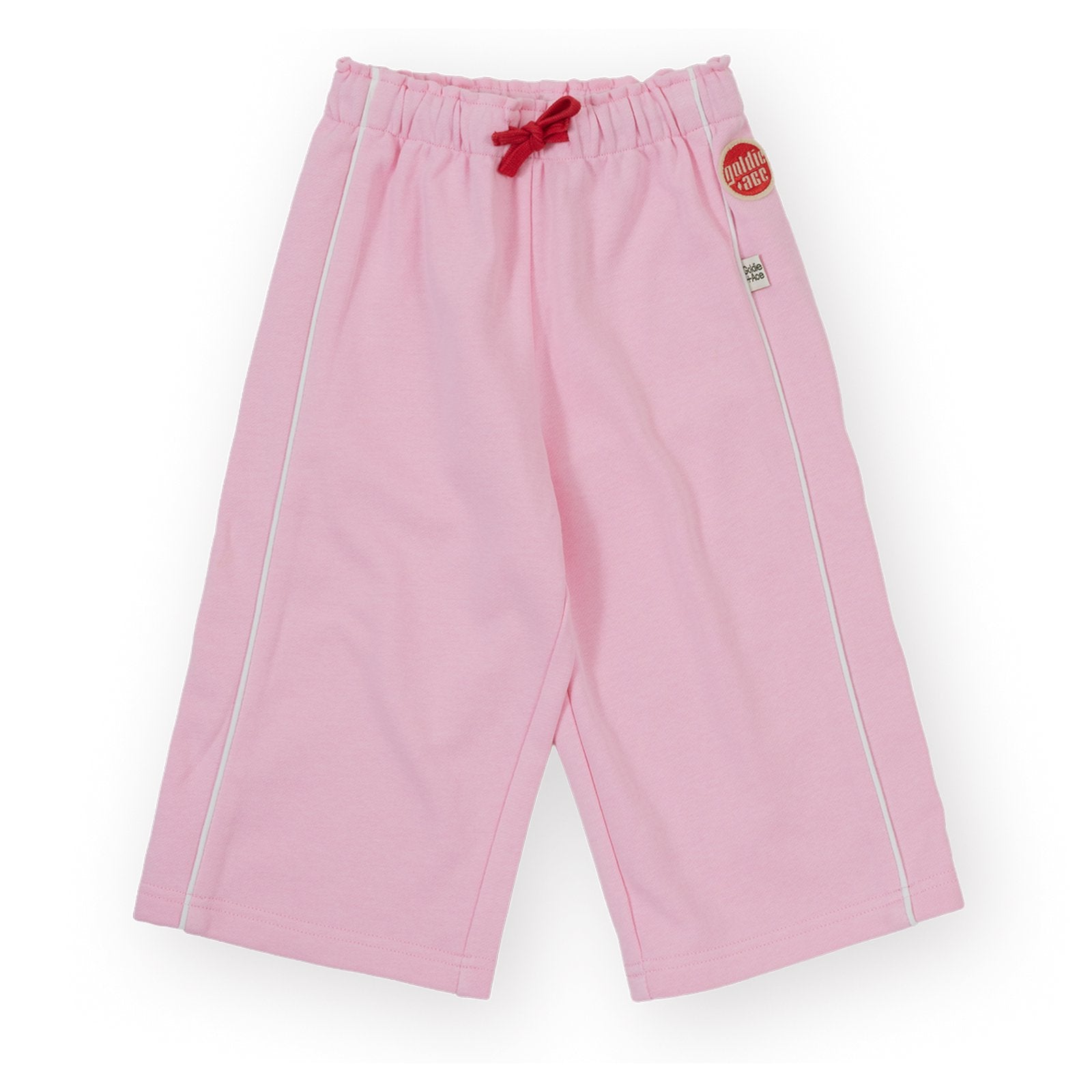 Goldie & Ace Wide Leg Piped Sweatpants, product flat lay