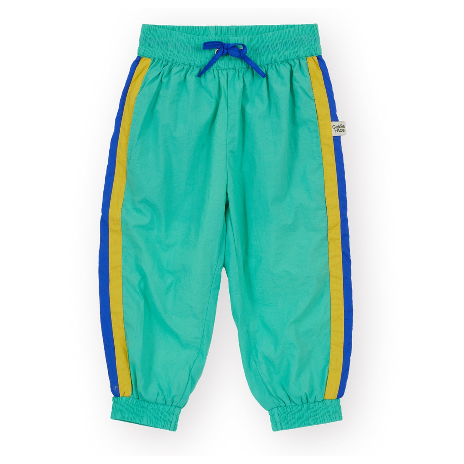Goldie & Ace Retro Lightweight Sporty Pants, product flat lay