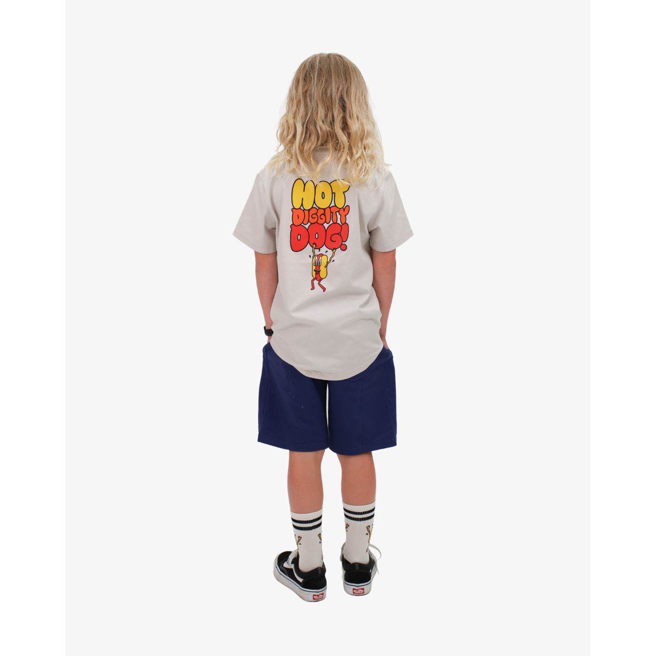 Ivory Hotdog Tee