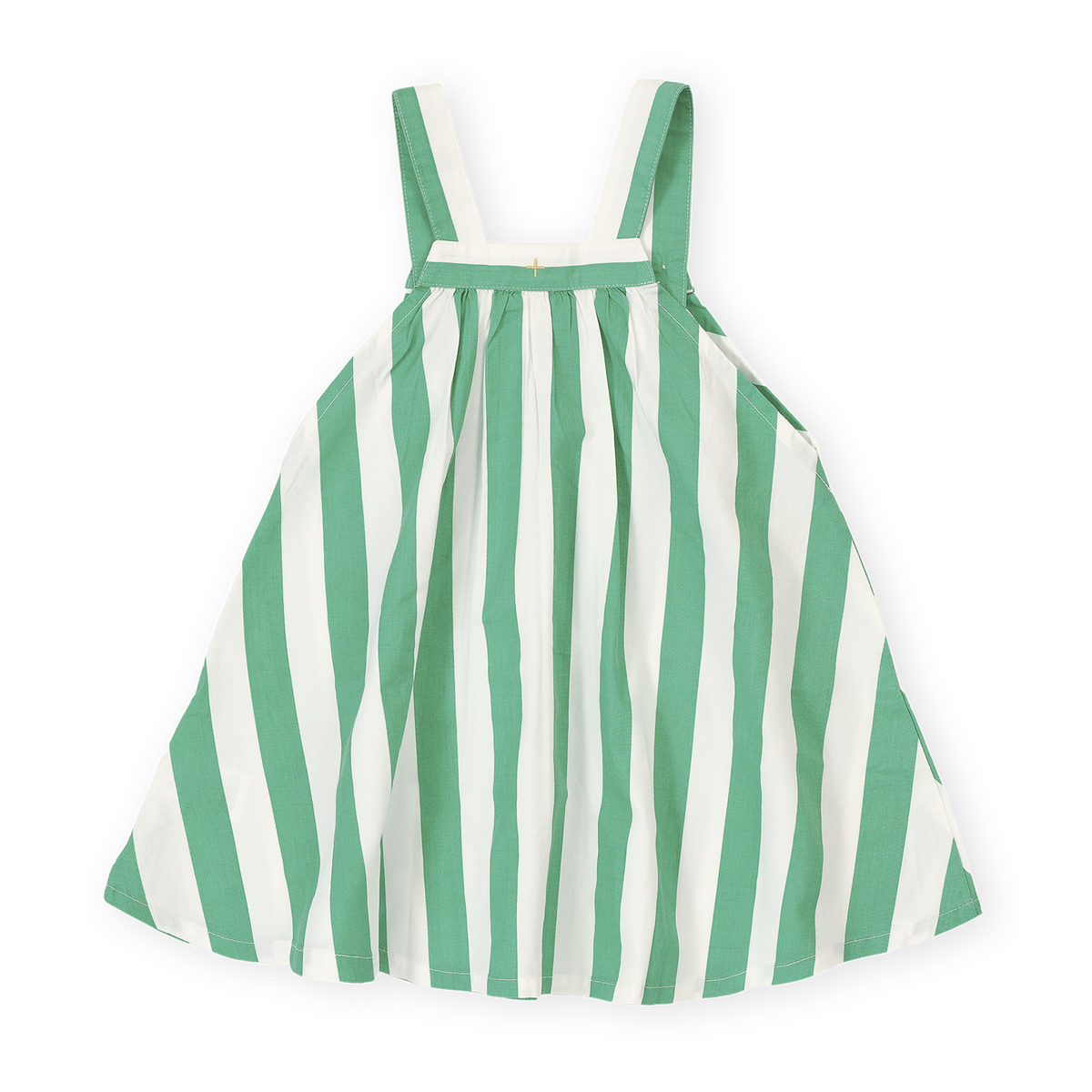 Happy Stripe A-Line Dress