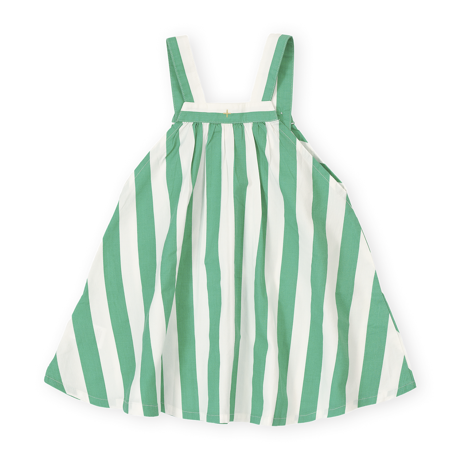 Happy Stripe A-Line Dress