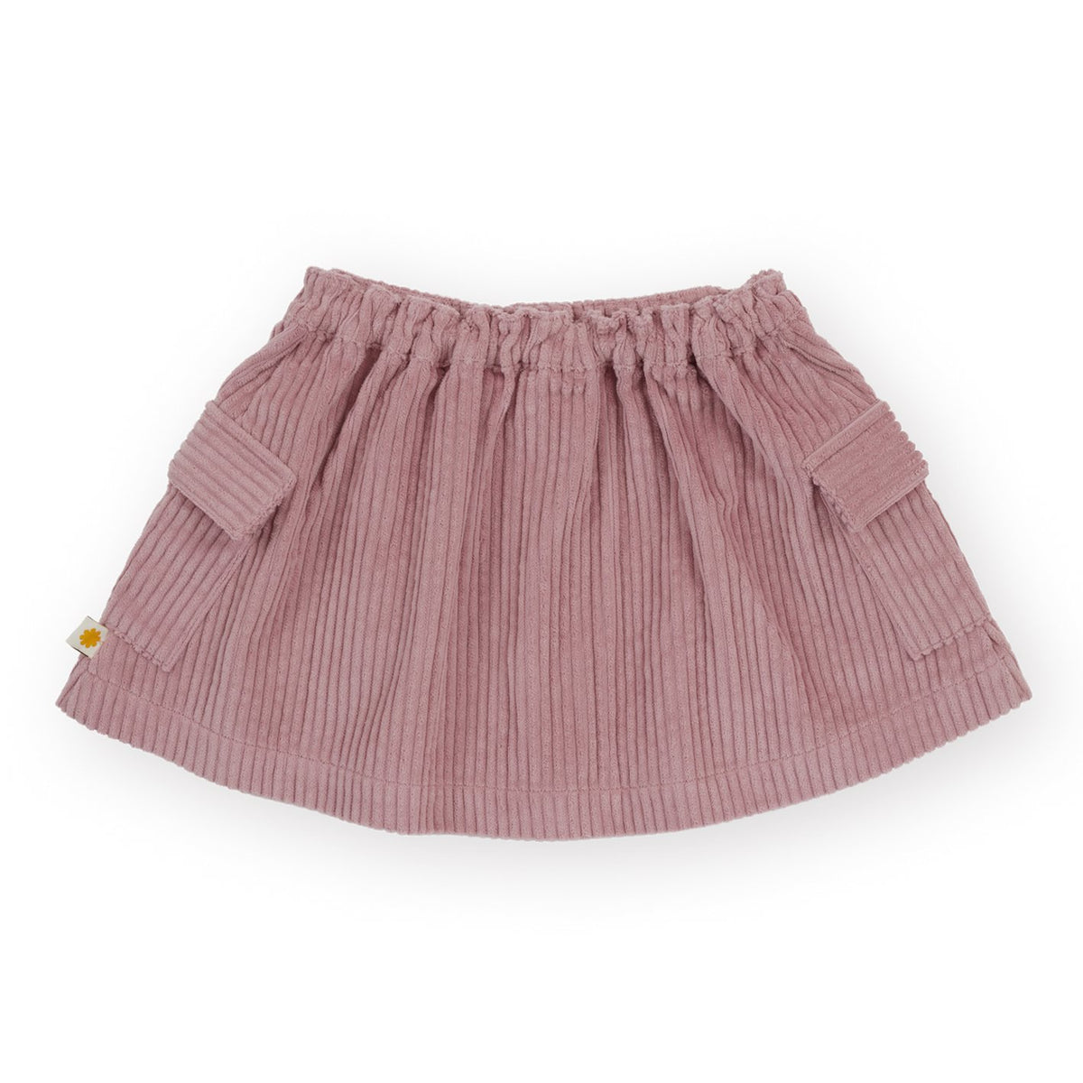 Goldie & Ace Corduroy Pocket Skirt, product flat lay 2