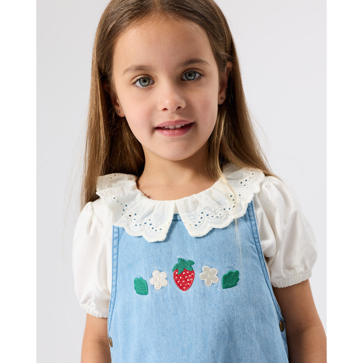 Laura Puff Sleeve Collar Top