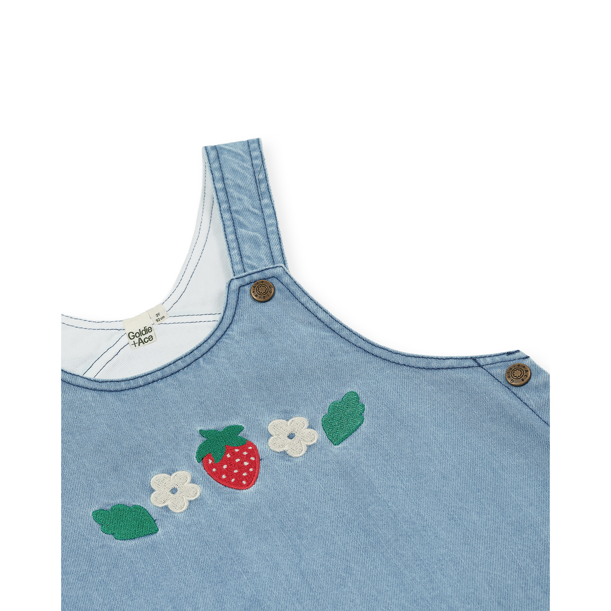 Wild Strawberry Pinafore Dress
