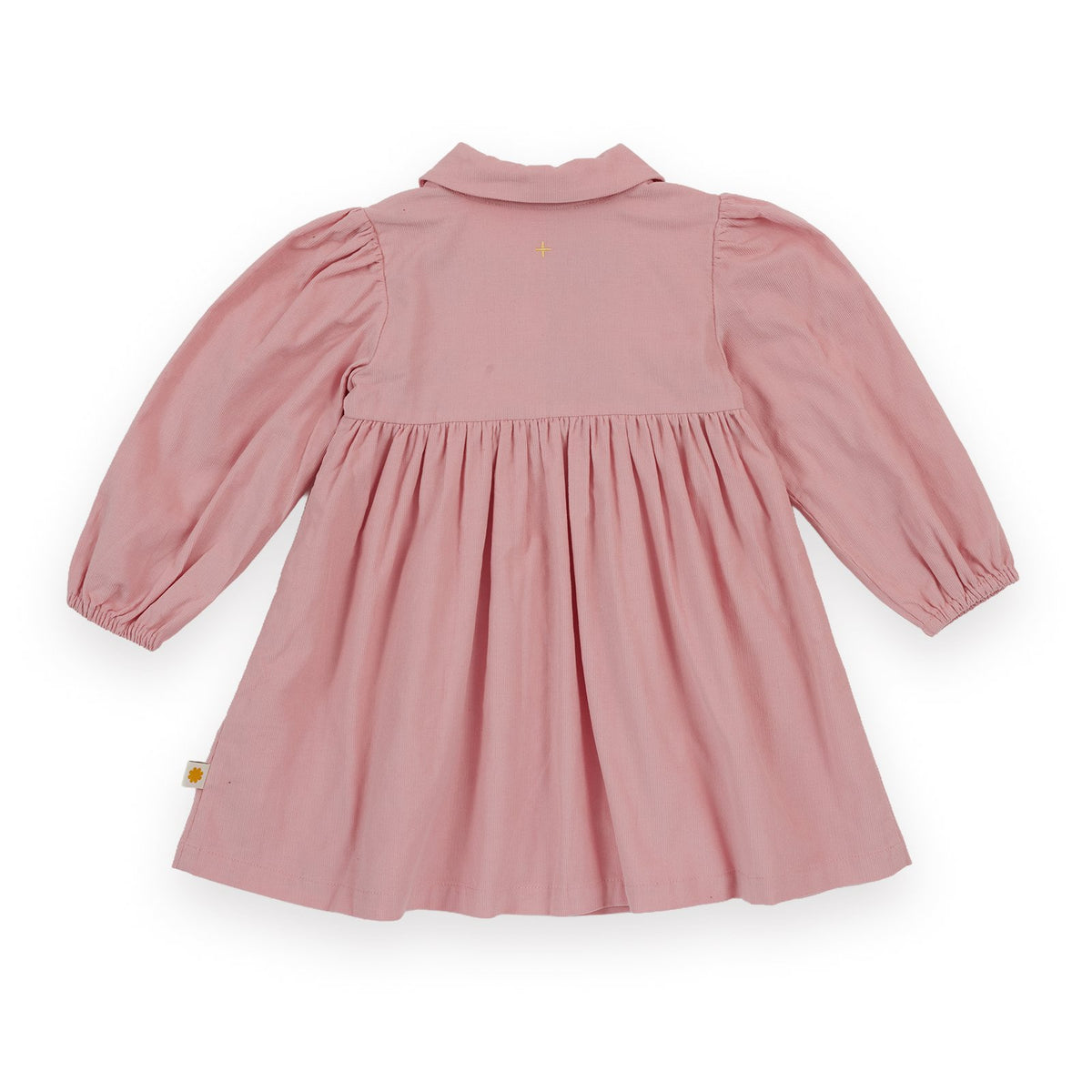Goldie & Ace Wild Strawberry Corduroy Collar Dress, product flat lay 3