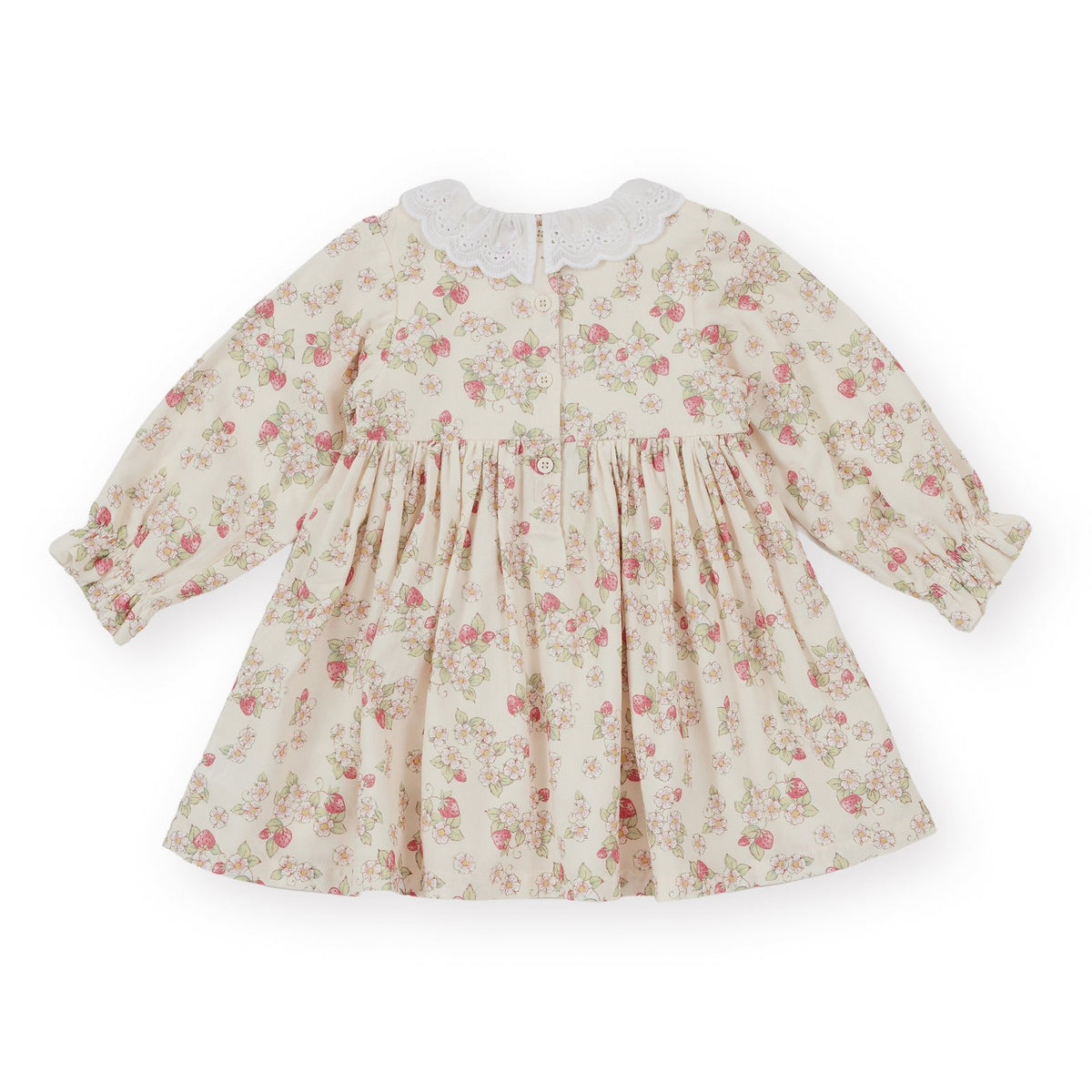 Goldie & Ace Strawberry Fields Smocked Dress, product flat lay 2