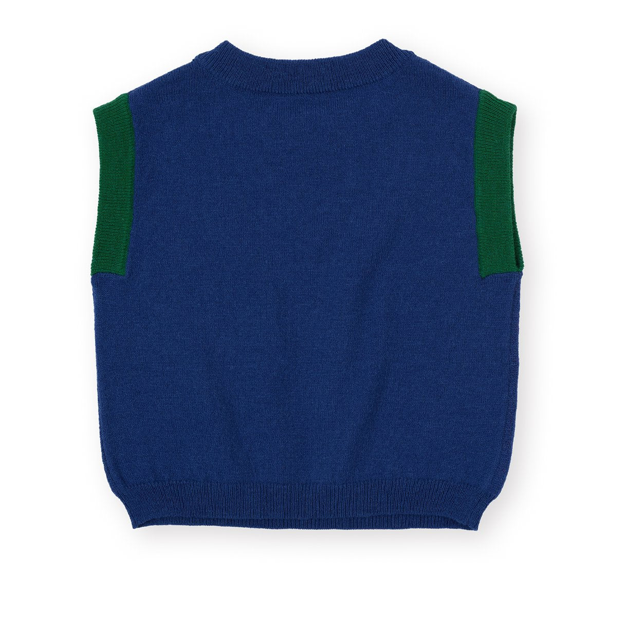 Goldie & Ace Jumbo Strawberry Knit Vest, product flat lay 2