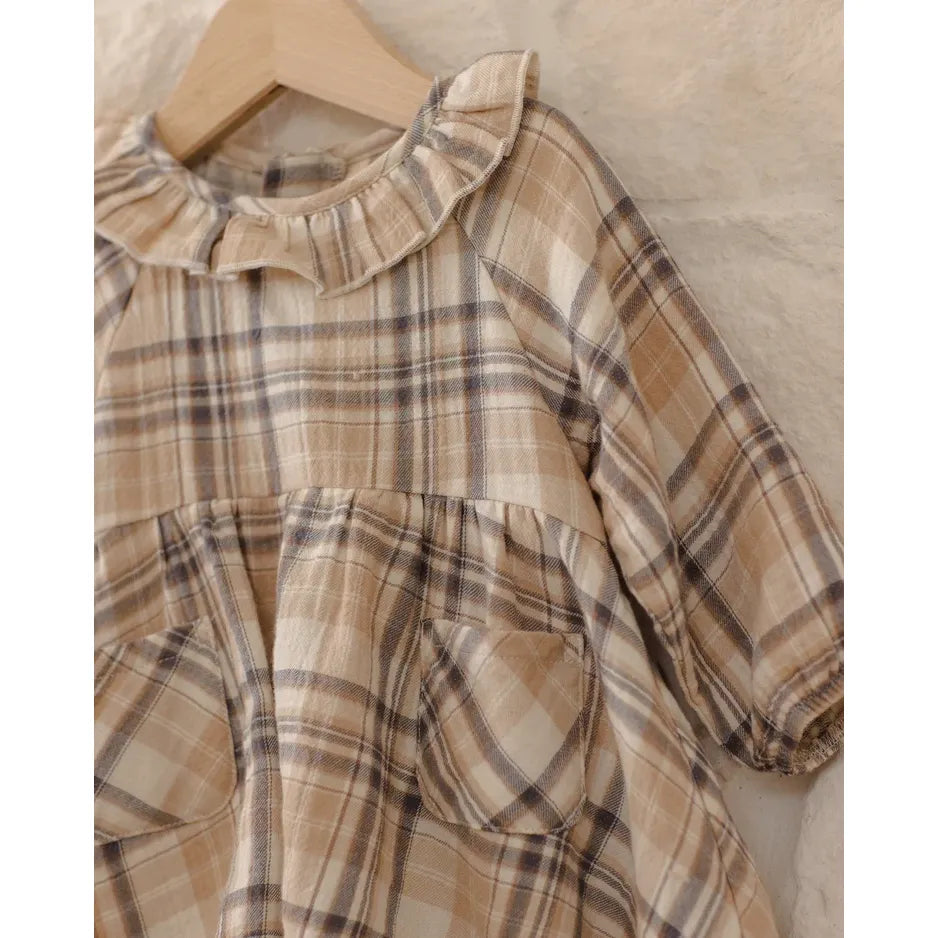 Simone Dress Fall Plaid