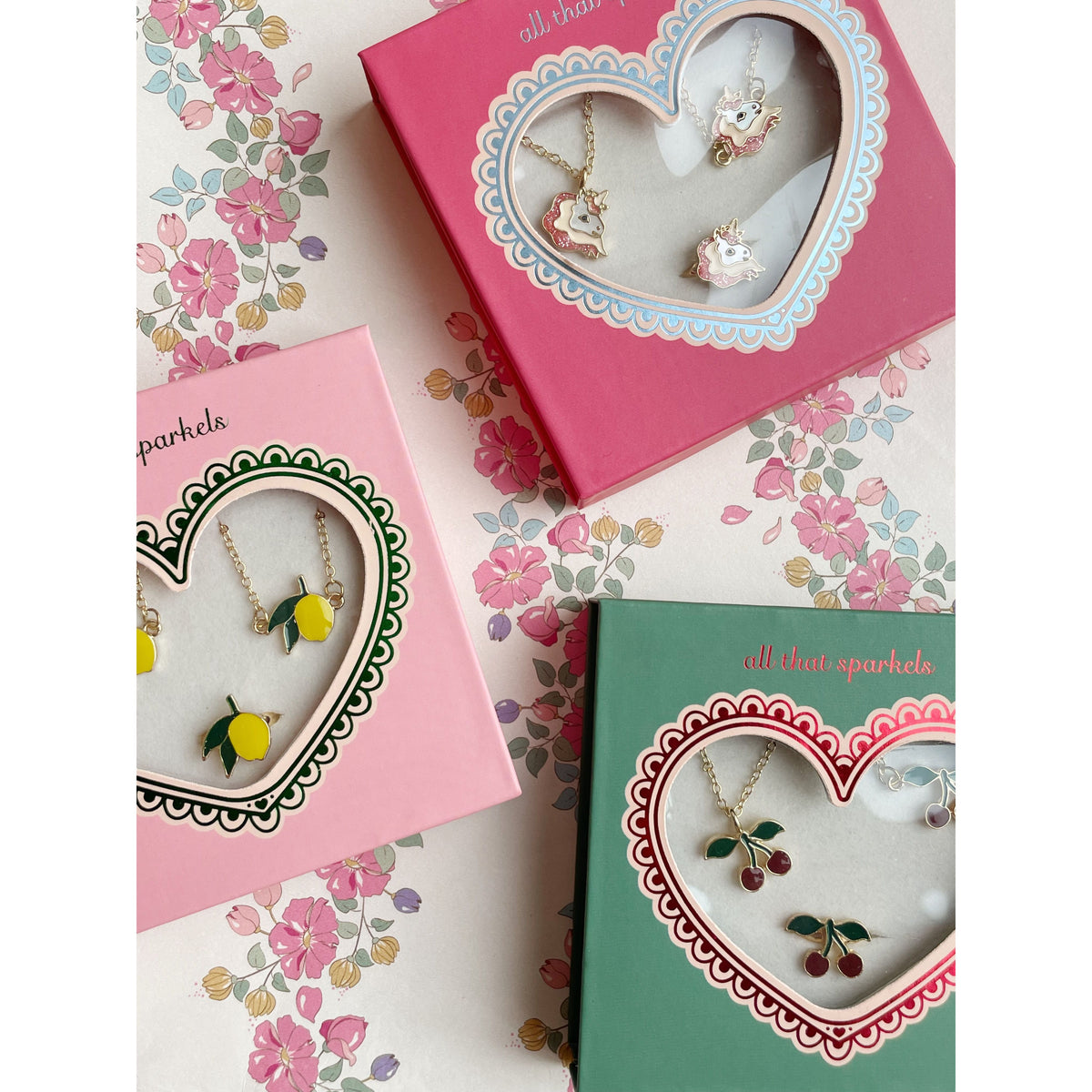 Unicorn Jewelry Set - Gold