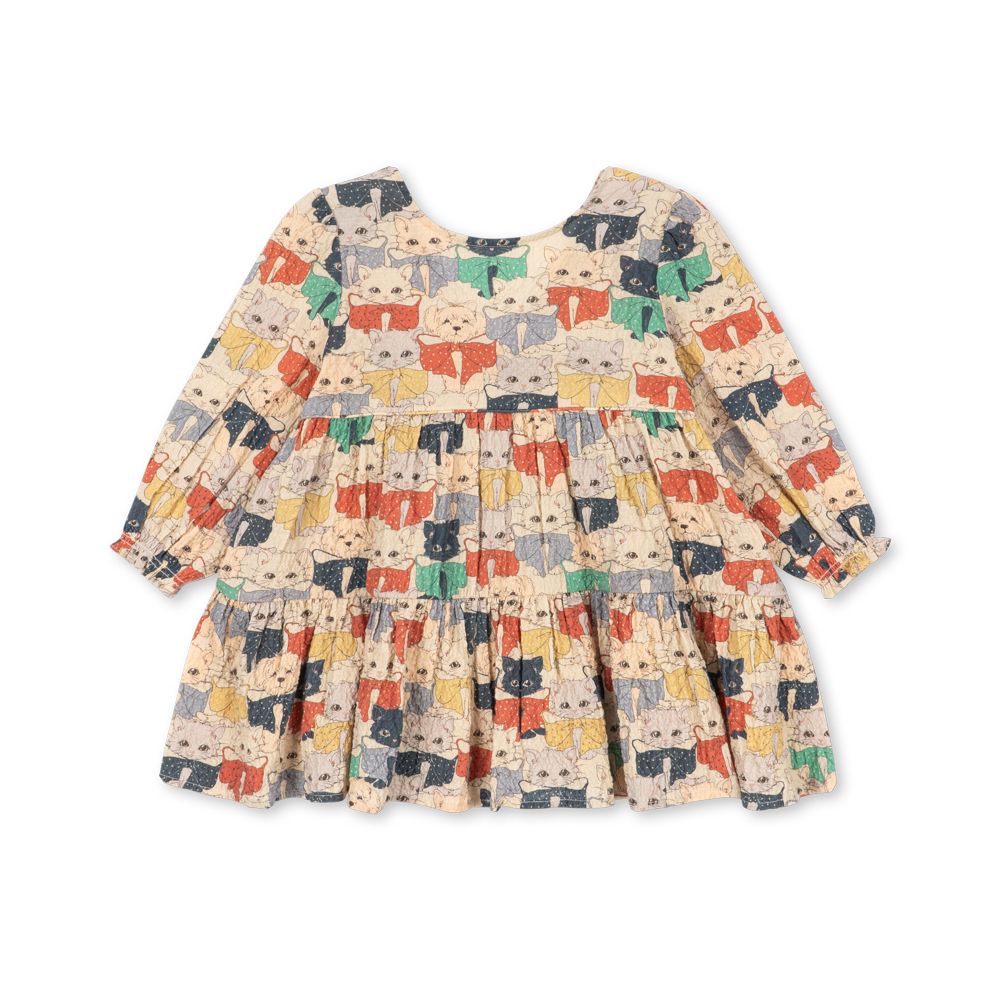 Elin LS Bow Dress - Like Cats And Dogs