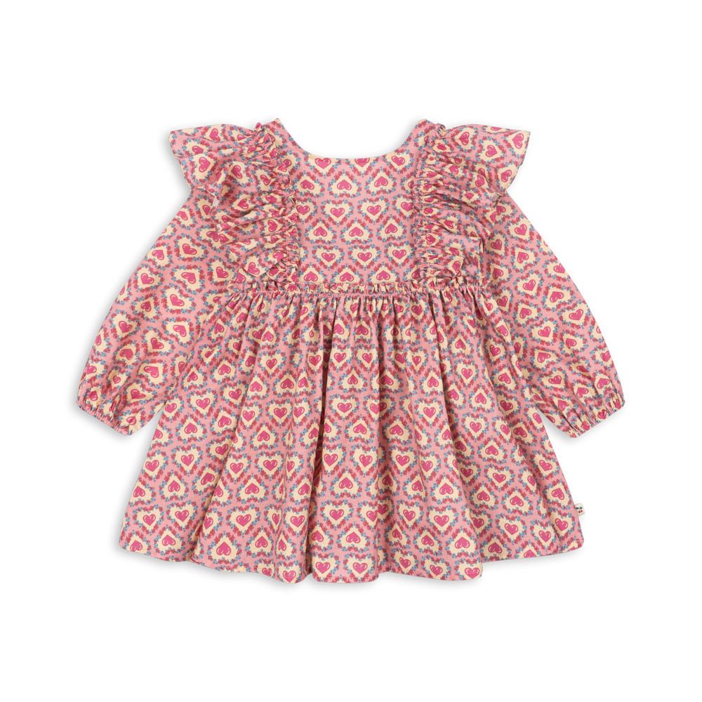 Evia LS Bow Dress - Felice Rose