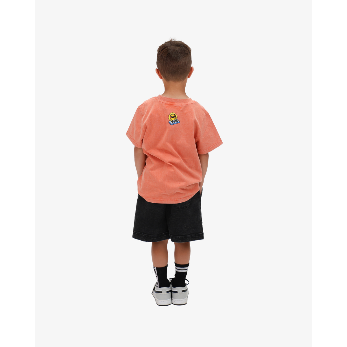 Orange Wash DJ Tee