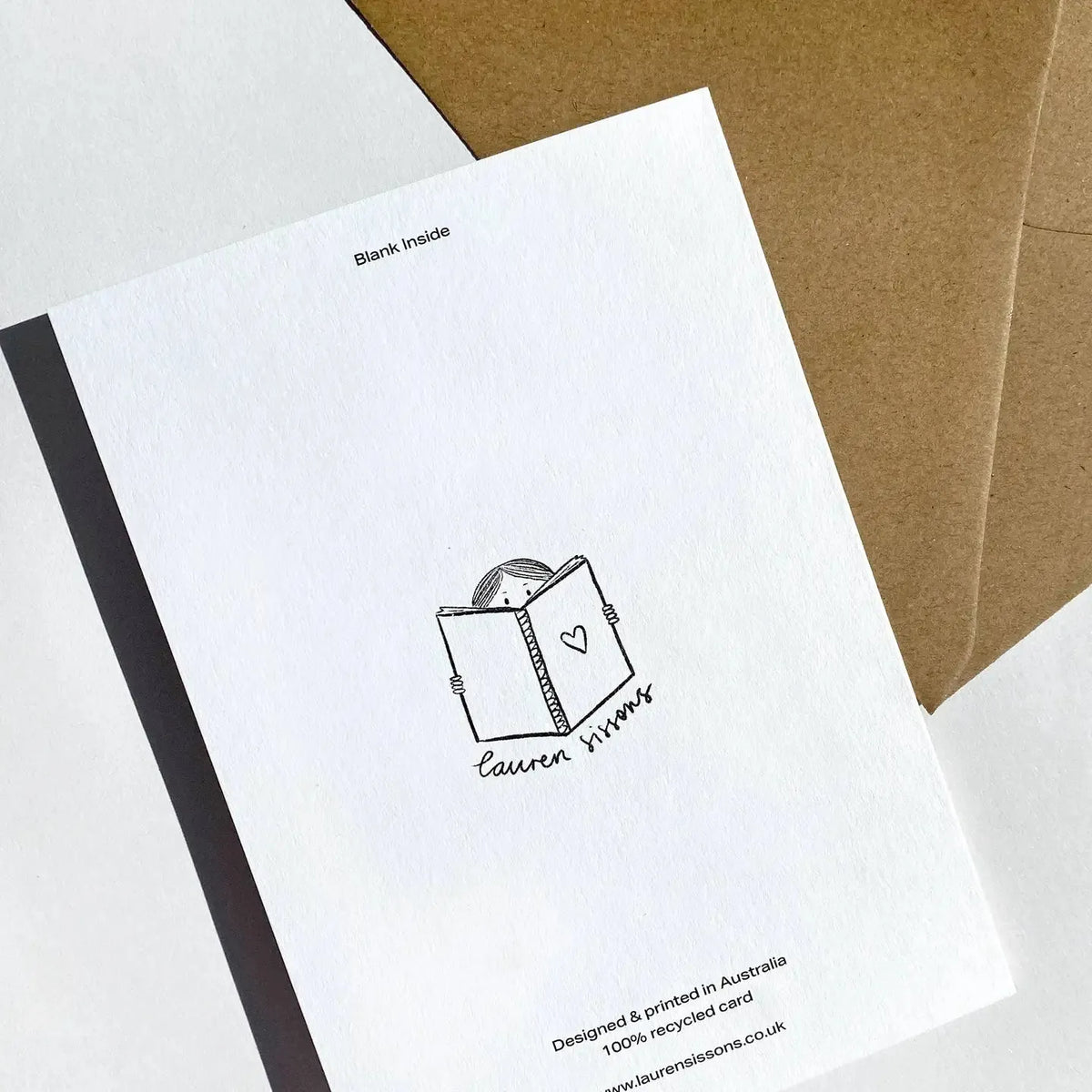 Bonjour Bebe Card Mint L- New Baby