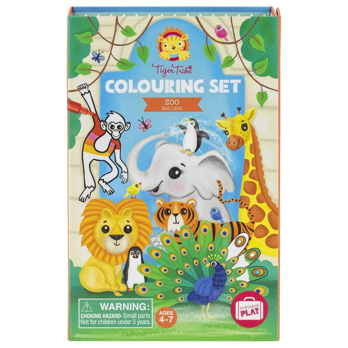 Colouring Set - Zoo