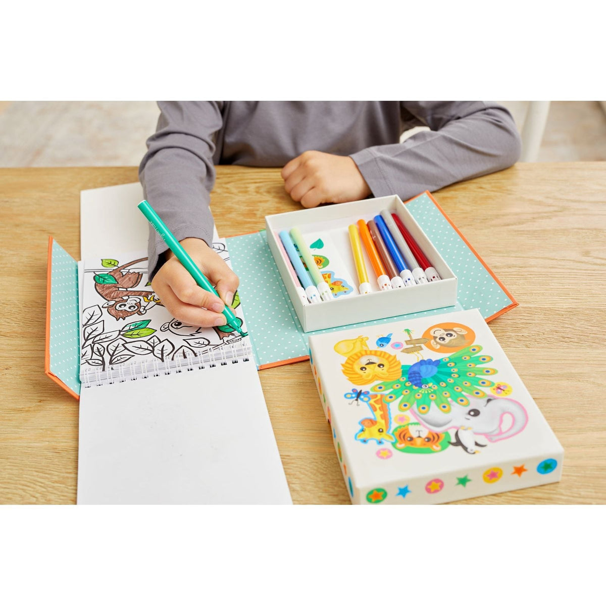 Colouring Set - Zoo