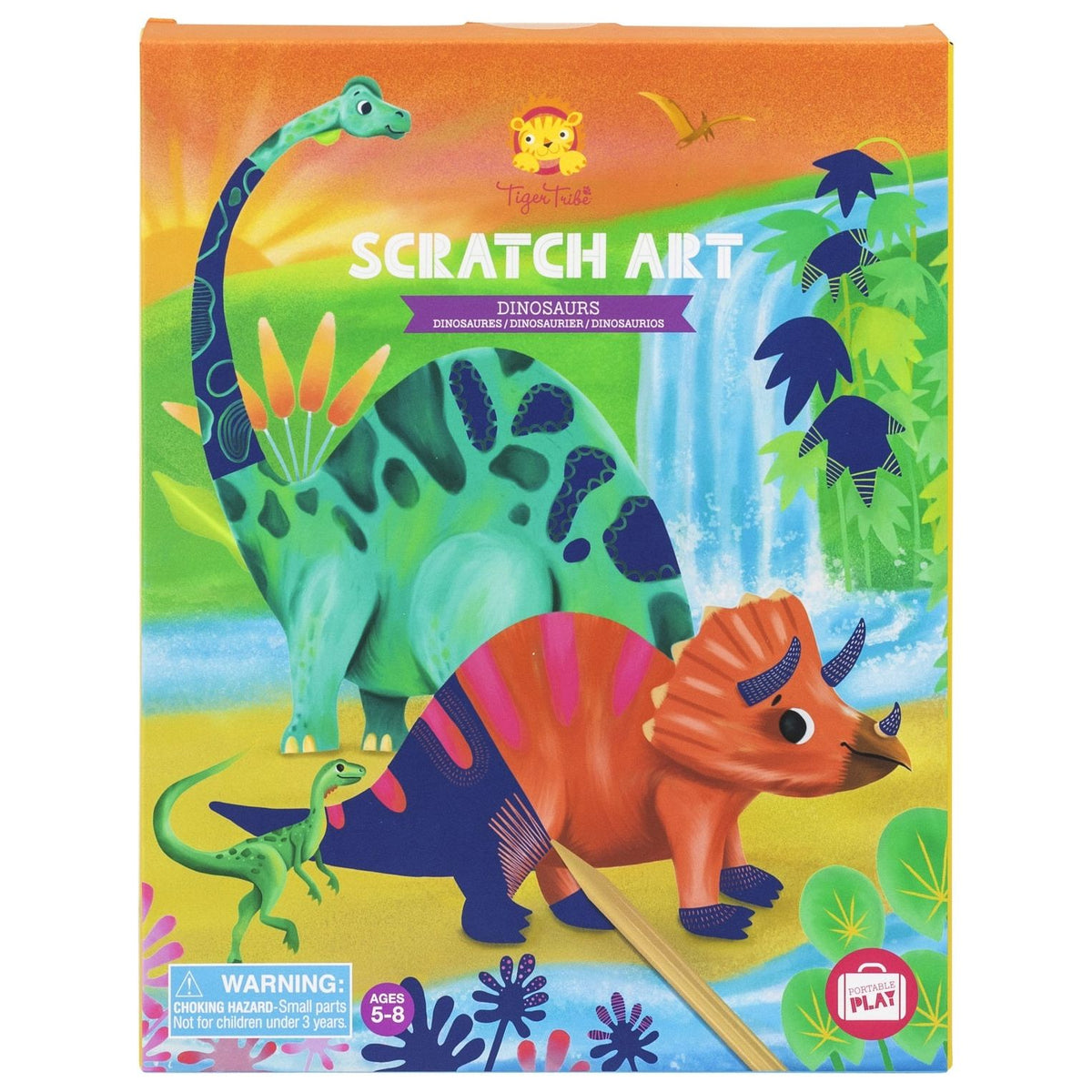 Scratch Art - Dinosaurs